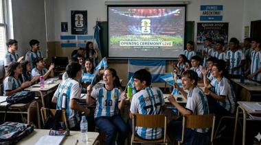 Destacan los valores educativos que transmite la Selección Argentina