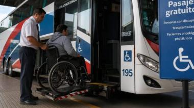 Las personas con discapacidad podrán viajar gratis sin presentar el CUD