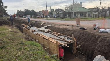 Avanzan las obras del Plan Carlos Casares 100% Desagües Pluviales