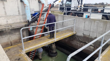 Mantenimiento clave en la estación de bombeo del ex Deportivo