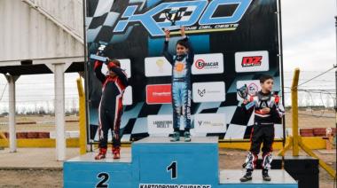 Mateo Álvarez se consagró campeón en el Apertura del Karting del Oeste