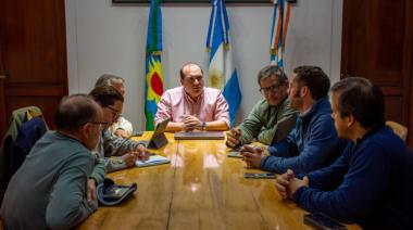 Provincia, Municipio y ruralistas analizaron la situación hídrica de Trenque Lauquen