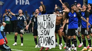 Polémica por Malvinas: la Casa Blanca respaldó a la Selección argentina