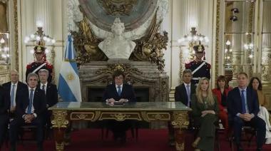 Milei anunció la reforma del Banco Central: "Ponemos fin al robo de la alta política”