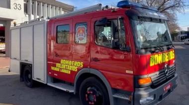 Los Bomberos Voluntarios sumaron una nueva unidad móvil