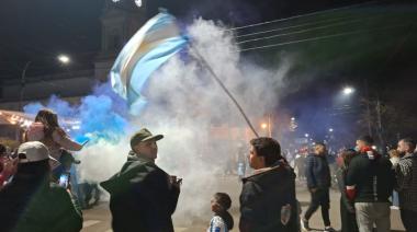 Bragado también agradeció a la Selección argentina en el centro