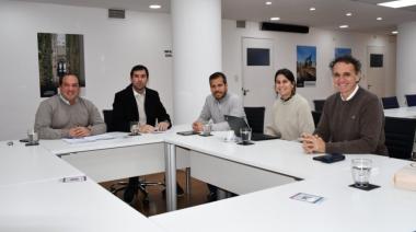 Recoulat y Katopodis presentaron el Programa de Estabilizado en Calles Urbanas