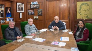Zurro recibió a autoridades de los Bomberos Voluntarios de Pehuajó