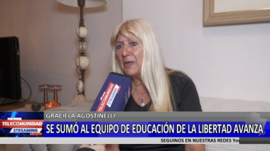 Graciela Agostinelli ex presidenta de la UCR confirmó su incorporación a La Libertad Avanza en Pehuajó