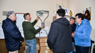 Nuevas luminarias LED para la localidad de Irala