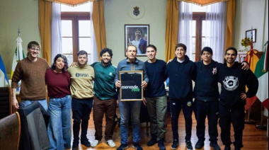 Stadnik recibió a integrantes de la comisión del Merenderock