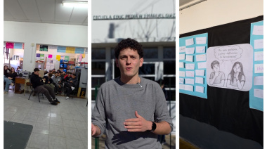 Se concretaron proyectos de becarios en escuelas de Madero y Paso