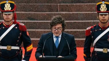 Milei apuntó a los "enemigos internos y externos” que enfrentan al Gobierno