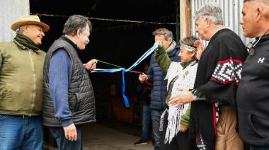 Olascoaga inauguró un nuevo SUM para fortalecer las actividades comunitarias