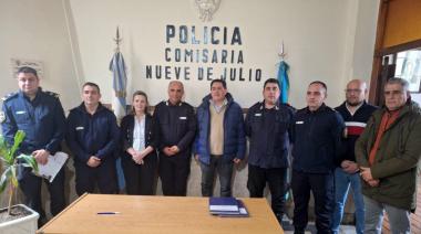 Juan José Dávila asumió al frente de la Policía Comunal nuevejuliense