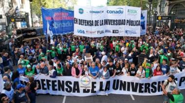 Ley de Financiamiento: los docentes universitarios paran jueves y viernes