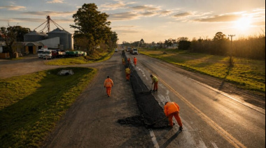 Trabajos en treinta sectores de la Ruta 5