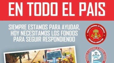 Bomberos Voluntarios de todo el país harán sonar sus sirena en reclamo