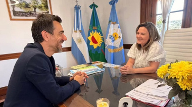 El Senador Pablo Petrecca visitó Nueve de Julio