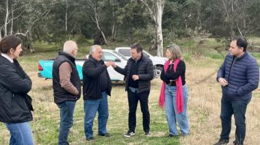 Técnicos del CEAMSE recorrieron el relleno sanitario y el basural a cielo abierto