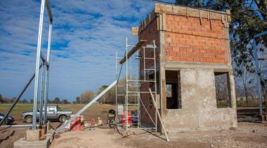 Avanza la obra de ampliación y mejoras del predio del Polideportivo