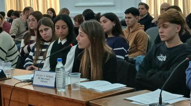 Estudiantes de 20 escuelas presentaron sus propuestas legislativas