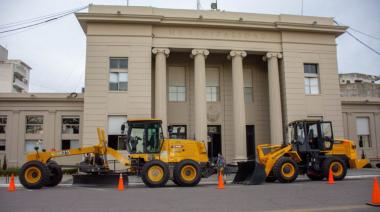 El Municipio incorporó nueva maquinaria vial por $ 450 millones