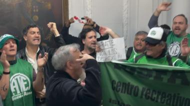 ATE tomó el edificio de la obra social de las FFAA y renunció el administrador