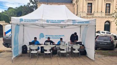 Nueva jornada para realizar trámites gratuitos del DNI frente a la Municipalidad