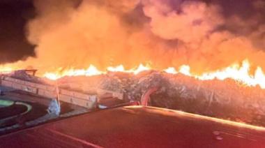Un nuevo incendio en el basural municipal reaviva la preocupación vecinal