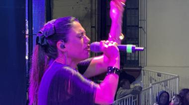 Valeria López Vila brilló en la primera noche de la Fiesta Nacional del Caballo