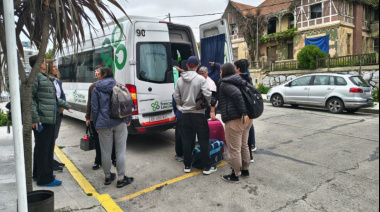 La delegación de Trenque Lauquen ya esta en Mar del Plata