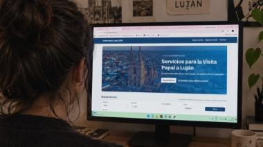 Luján habilitó un portal de servicios para la visita del Papa León XIV