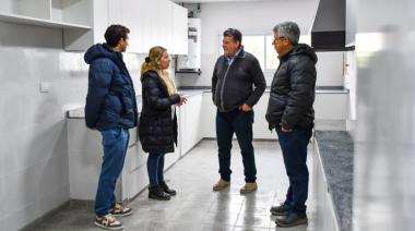 La obra de ampliación de la Escuela 36 de Mechita ingresó en su tramo final