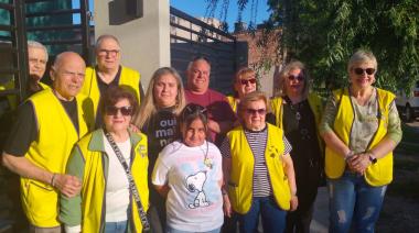 El Club de Leones entregó la llave de la Casa 13 de su tradicional rifa