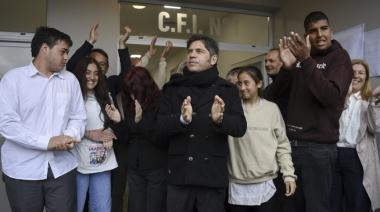 Kicillof inauguró el nuevo Centro de Formación Integral N°1 en Casares