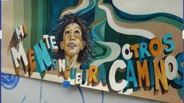 Pintan un mural para generar conciencia y visibilizar la dislexia