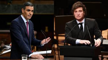 “Dictador” y “Zurdo a mucha honra”: el cruce entre Milei con Pedro Sánchez