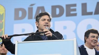 Kicillof respaldó a Cristina y llamó a construir una alternativa para 2027