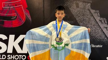 Orgullo de Trenque Lauquen: Thiago Sosa convirtió su sueño en medallas