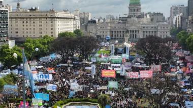 Financiamiento universitario: multitudinaria marcha e incidentes con la Policía