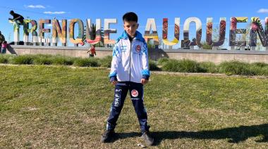 El trenquelauquense Thiago Sosa llevará la bandera argentina al Mundial de Karate