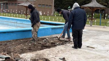 Ponen a punto el Parque Municipal San Esteban para la temporada de verano