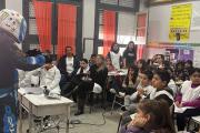 El “Piloto Tango” brindó charlas sobre seguridad vial en escuelas nuevejulienses