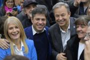 Kicillof se mostró con sus candidatos en la Tercera Sección