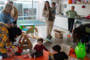 Donaron juegotecas a los Centros de Desarrollo Infantil casarenses