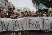 San Cayetano: gremios y movimientos sociales marcharon contra el Gobierno