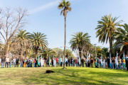 Acto en el Parque San Martín por el Día de los Derechos de los Estudiantes Secundarios