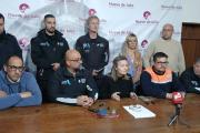 Emergencia hídrica: Gentile y Defensa Civil advirtieron sobre un “panorama crítico”