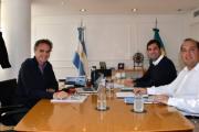 Recoulat se reunió con Katopodis para analizar las obras en marcha en la ciudad